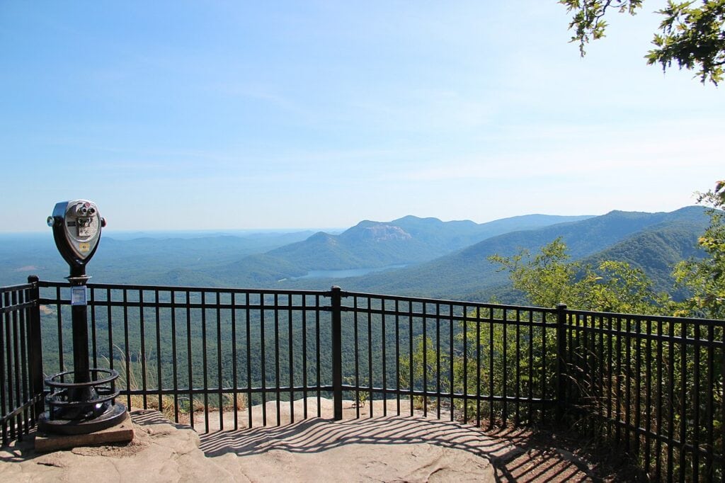 Caesar’s Head State Park in South Carolina Mountains