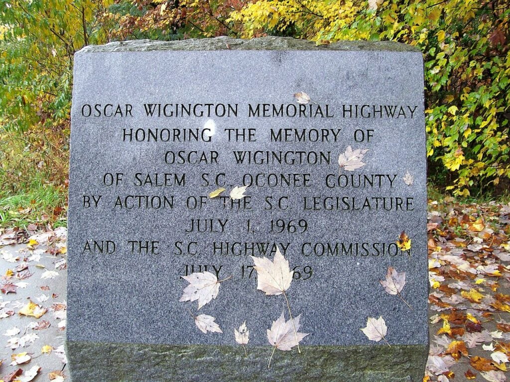 Falling Waters Scenic Byway Oscar Wigington Memorial Highway
