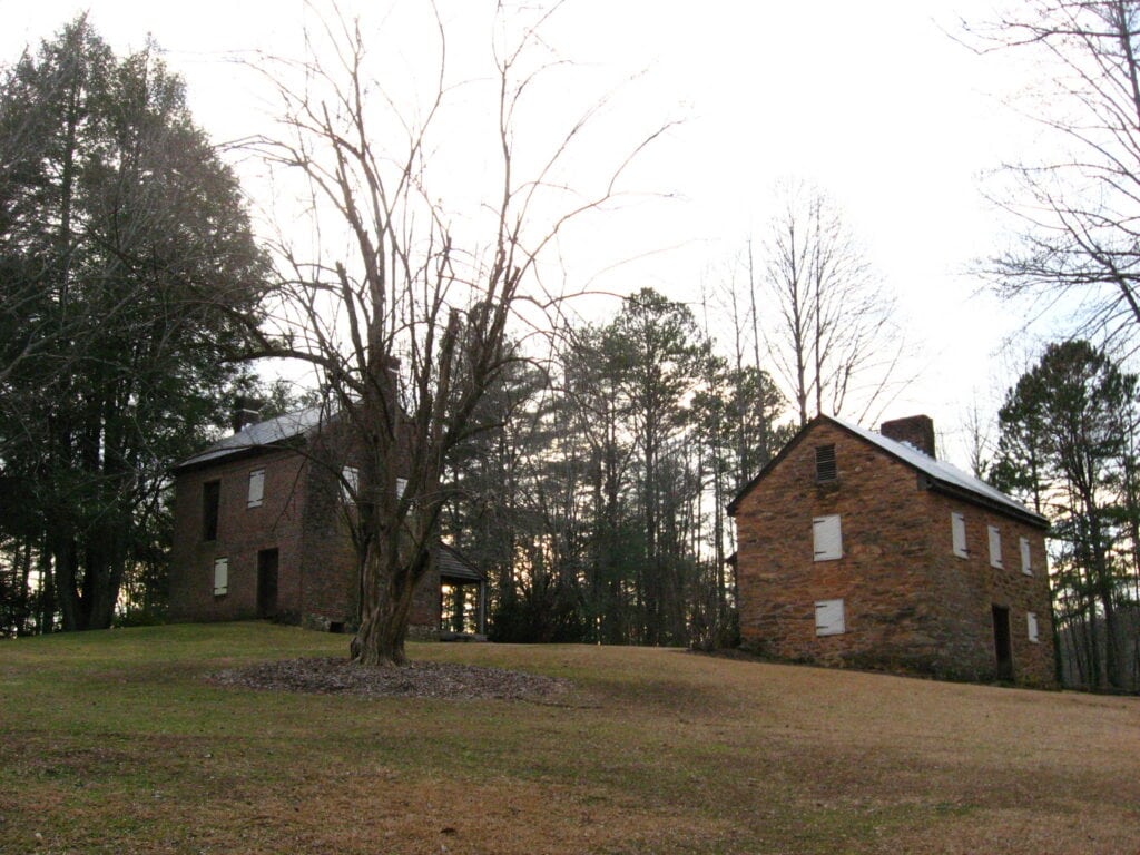 Oconee Station State Historic Site in South Carolina Mountains