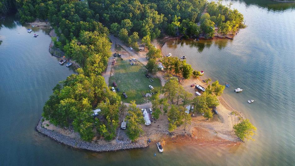 Hibernia Campground, Area 2, Kerr Lake, NC