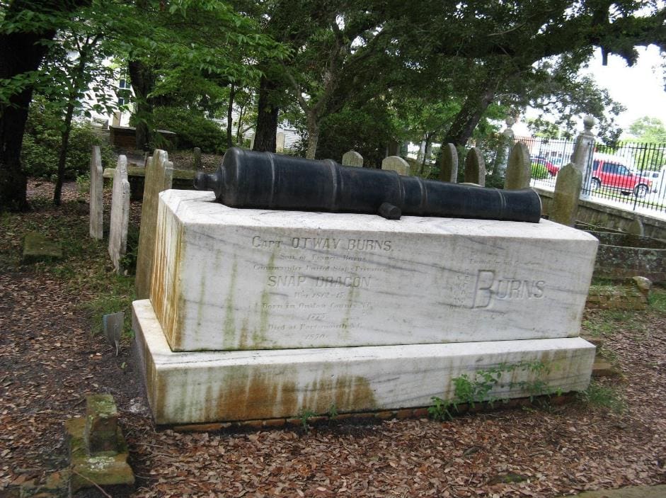 Otway Burns’s tomb