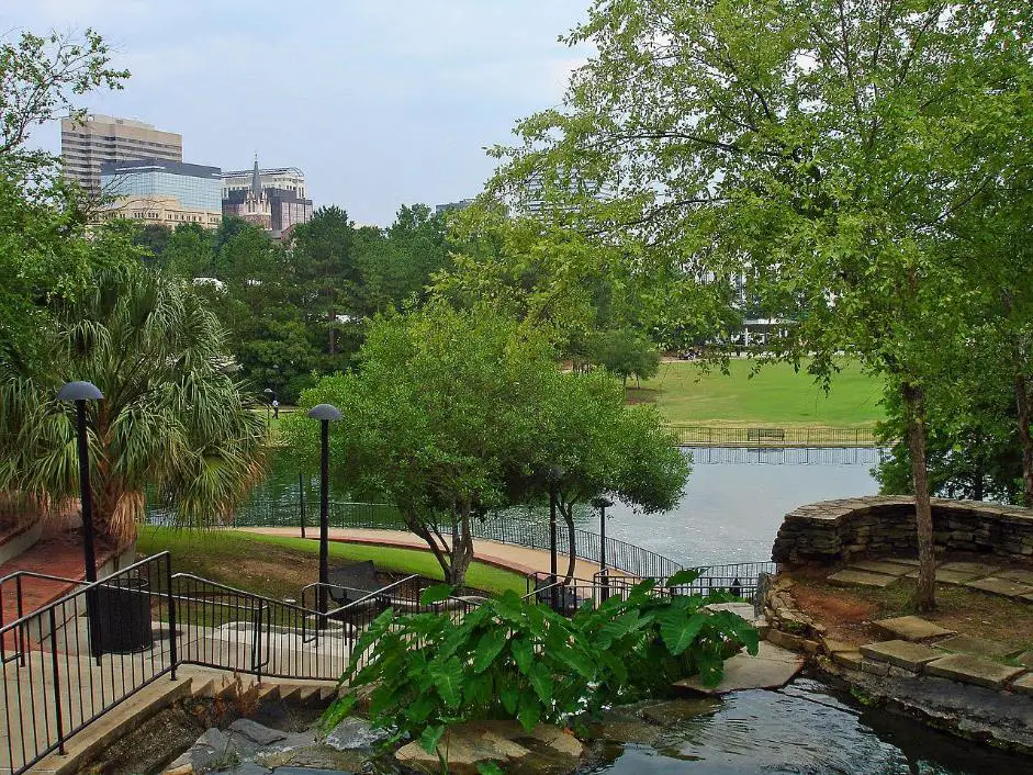 Finlay Park in downtown Columbia
