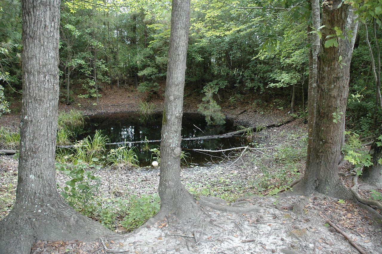 Mars Bluff Atomic Bomb Impact Crater