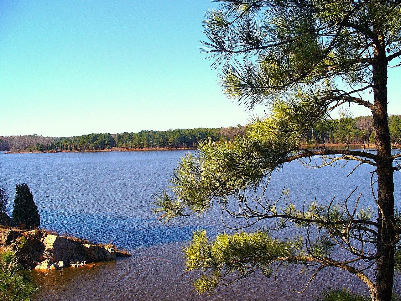 Wake Forest Falls Lake